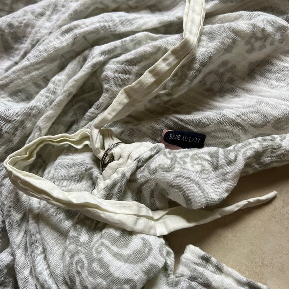 Bebe Au Lait Cotton Nursing Cover Damask Pattern - Picture 4 of 6